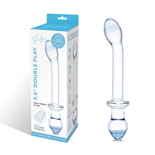 Electric EEL | GLAS 9.5" Double Play Dual-Ended Dildo