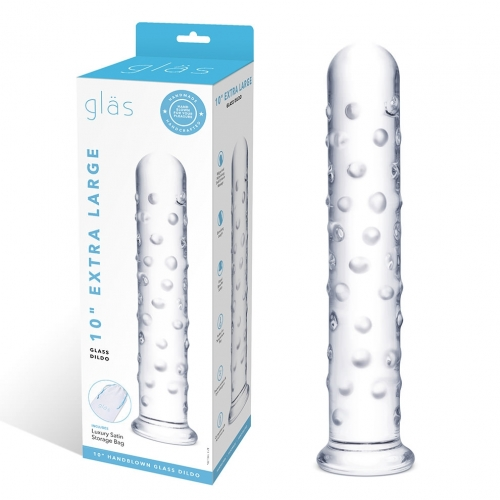 Electric EEL | GLAS 10" Extra Large Glass Dildo