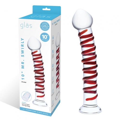 Electric EEL | GLAS 10" Mr. Swirly Dildo