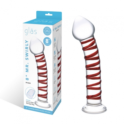 Electric EEL | GLAS 8" Mr. Swirly Dildo