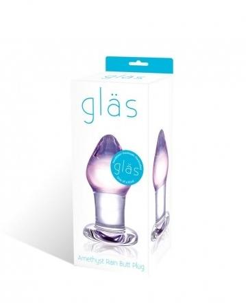 Electric EEL | GLAS Amethyst Rain Butt Plug