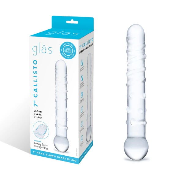 Electric EEL | GLAS 7" Callisto Clear Dildo