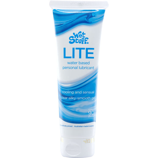 Wet Stuff Lite Water Based Edible Lube Lubricant 90g