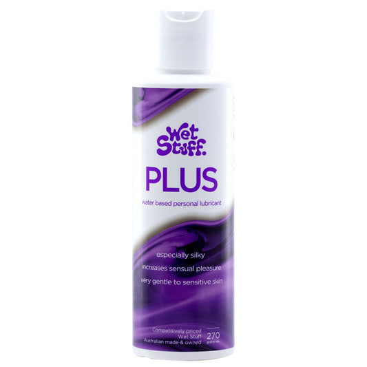 Wet Stuff Plus Water Based Edible Lube Lubricant 270g