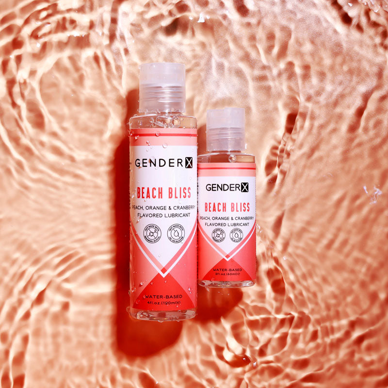 Gender X BEACH BLISS Peach, Orange & Cranberry Water Based Lubricant Lube 60ml