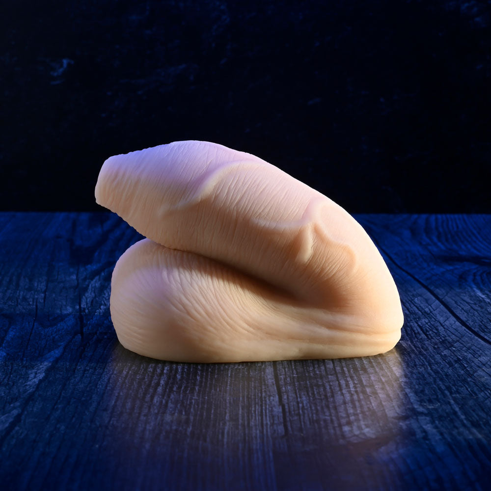 Gender X THE UNCIRCUMCISED PACKER - Light - Flesh 11.5cm Packer