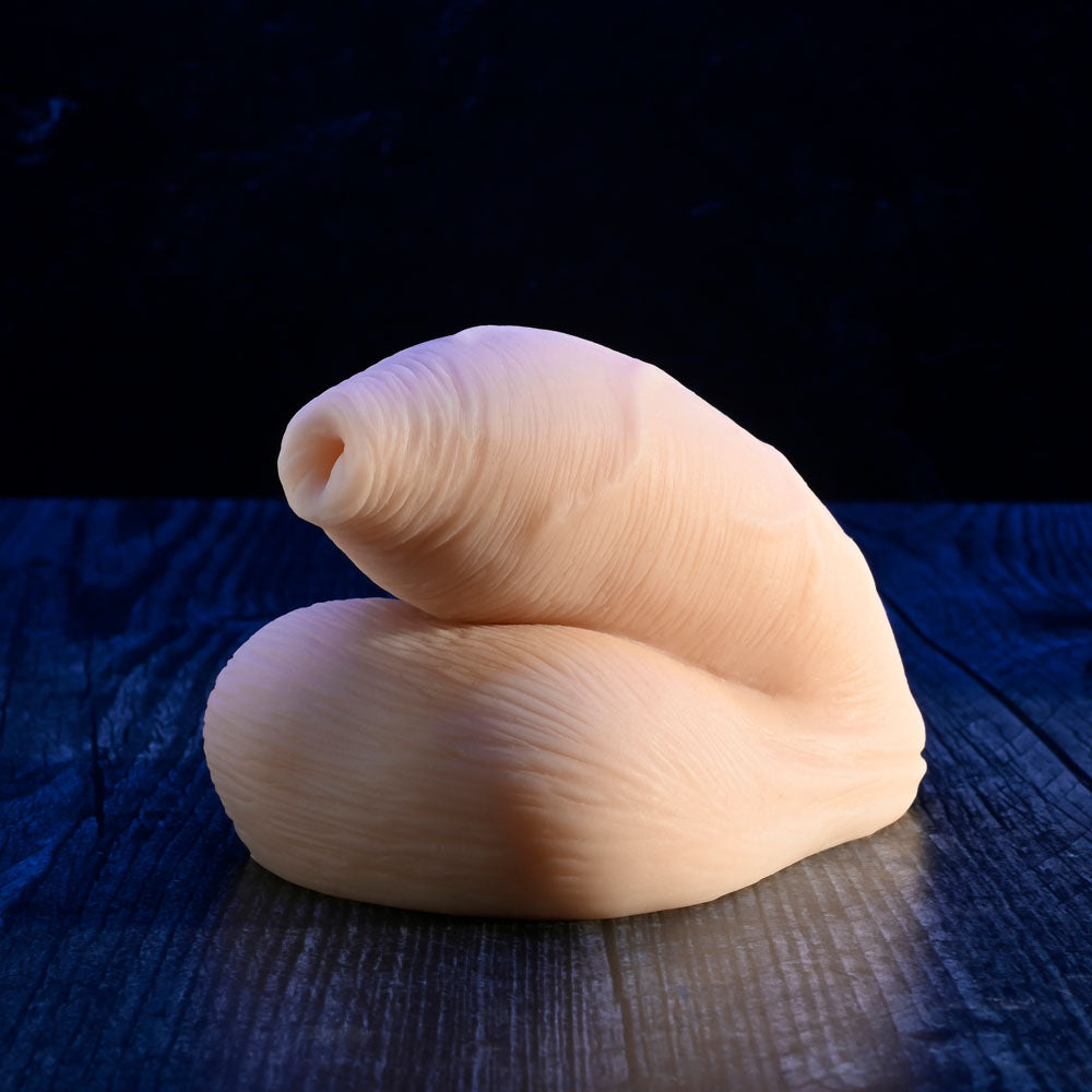 Gender X THE UNCIRCUMCISED PACKER - Light - Flesh 11.5cm Packer