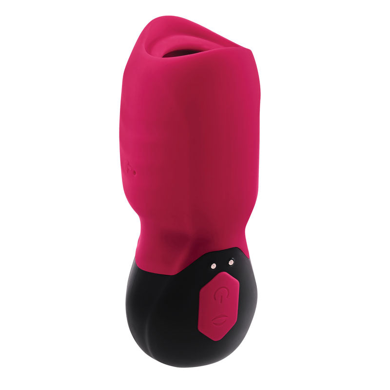Gender X BODY KISSES - Black/Red Sucking Stimulator