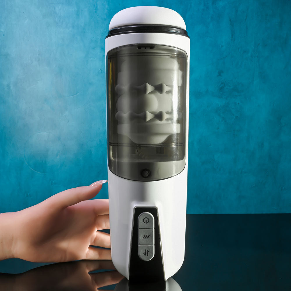 Gender X GET YOUR STROKE ON - Thrusting & Vibrating Auto Masturbator
