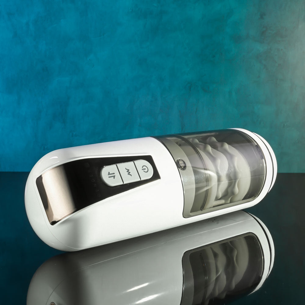Gender X GET YOUR STROKE ON - Thrusting & Vibrating Auto Masturbator