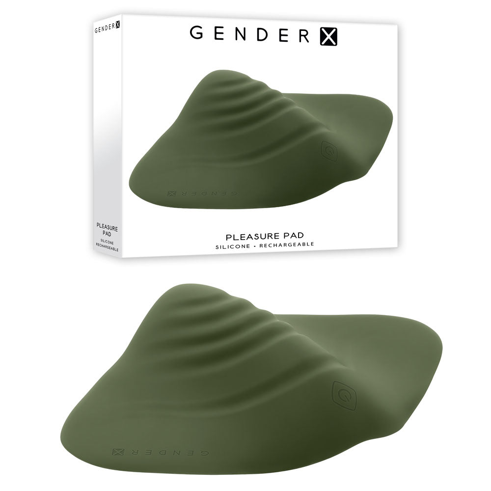 Gender X PLEASURE PAD - Green Grinding Vibrating Pad