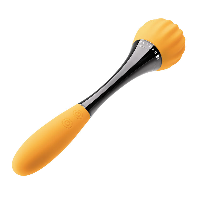 Gender X SUNFLOWER - Yellow 20cm USB Rechargeable Massage Wand