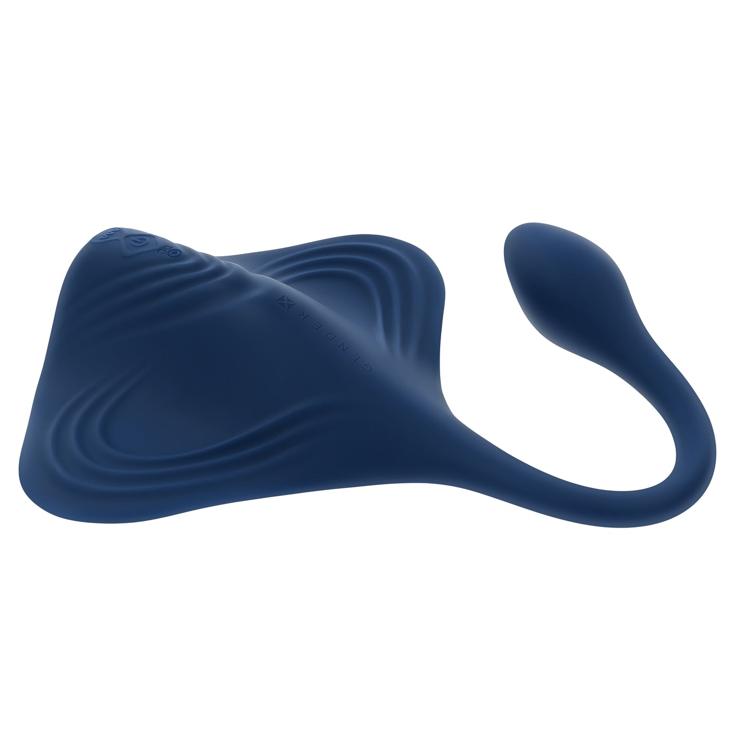 Gender X DAILY GRIND - Blue Grinding Vibrating Pad with Anal Plug
