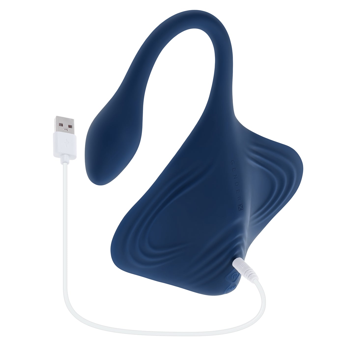 Gender X DAILY GRIND - Blue Grinding Vibrating Pad with Anal Plug