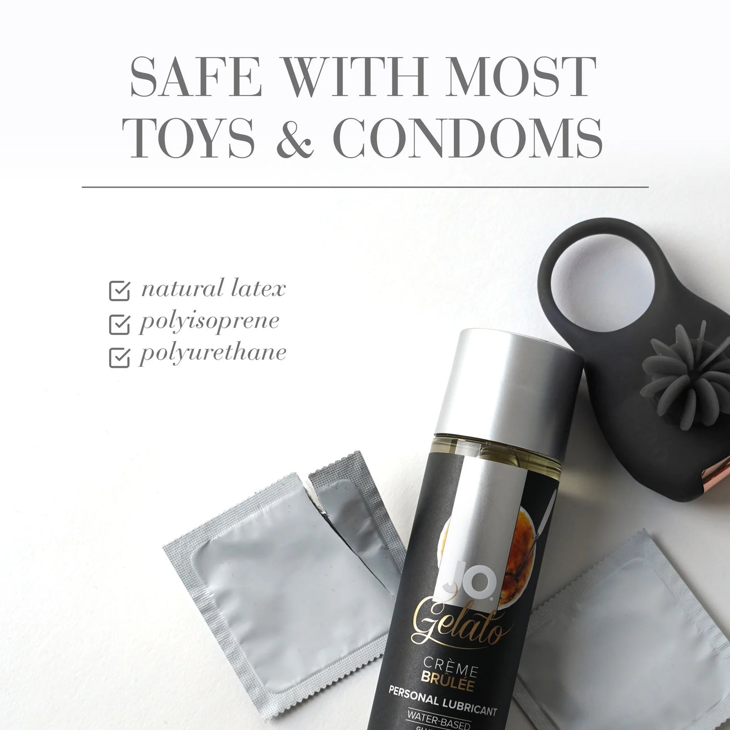 JO Creme Brulee Water Based Flavoured Lubricant 120ml