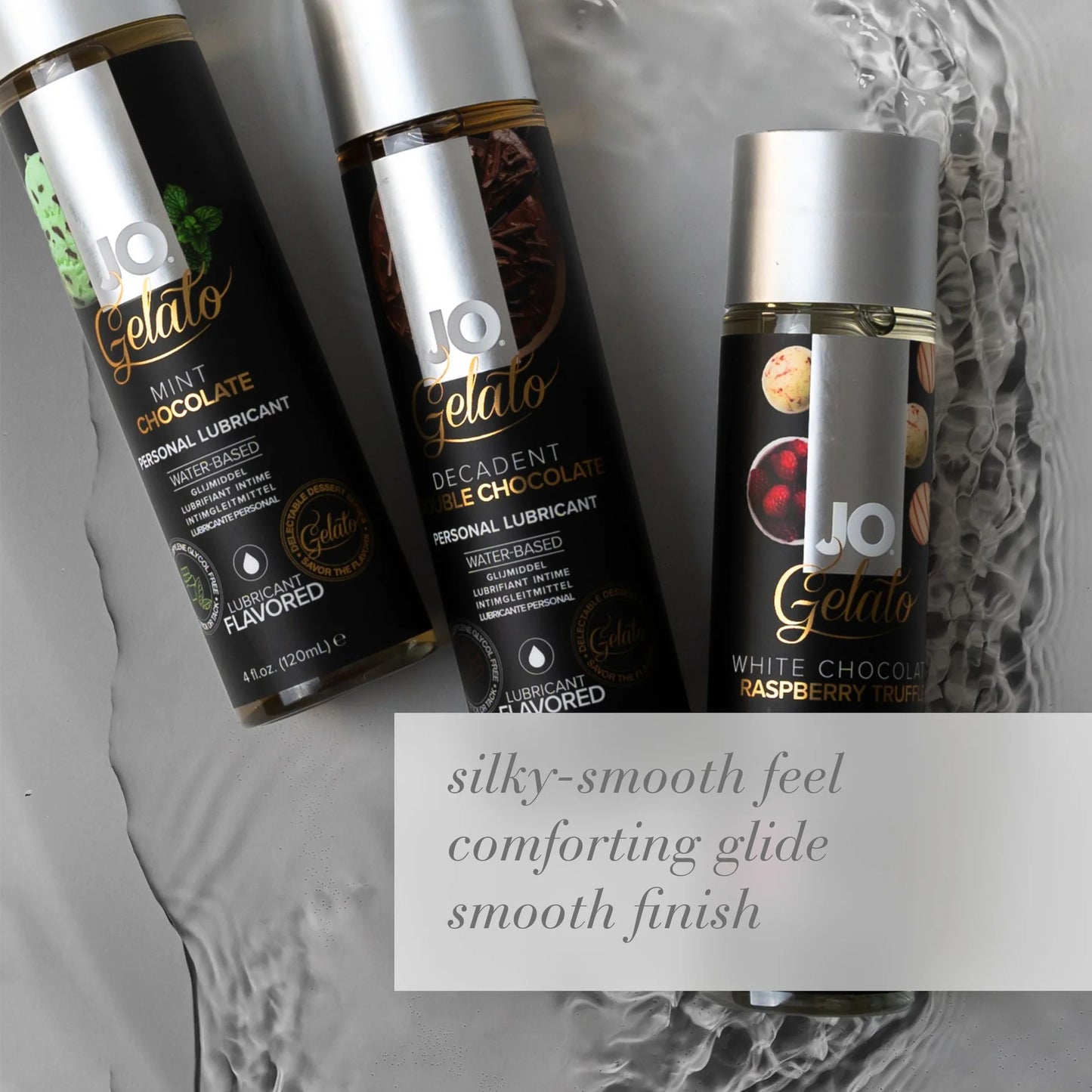 JO Gelato Mint Chocolate Water Based Flavoured Lubricant 4oz/120ml