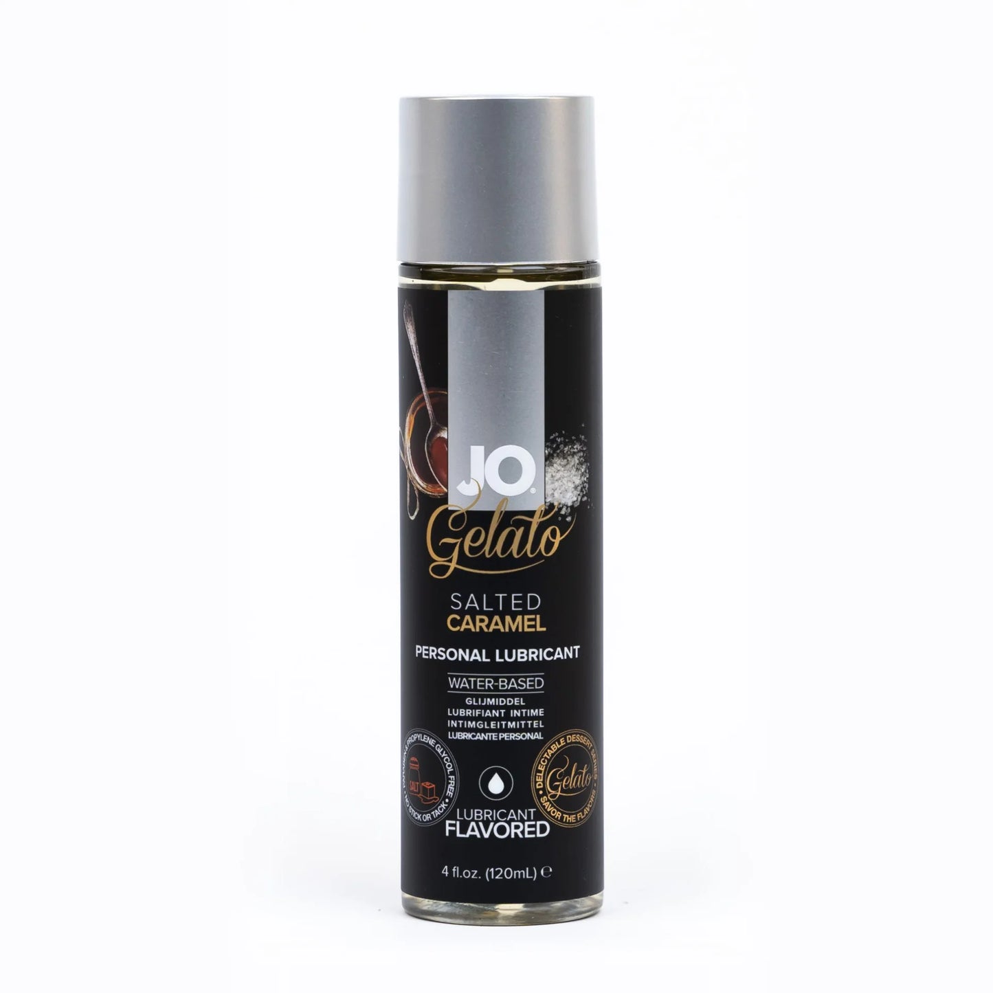 JO Salted Caramel Water Based Flavoured Lubricant 120ml