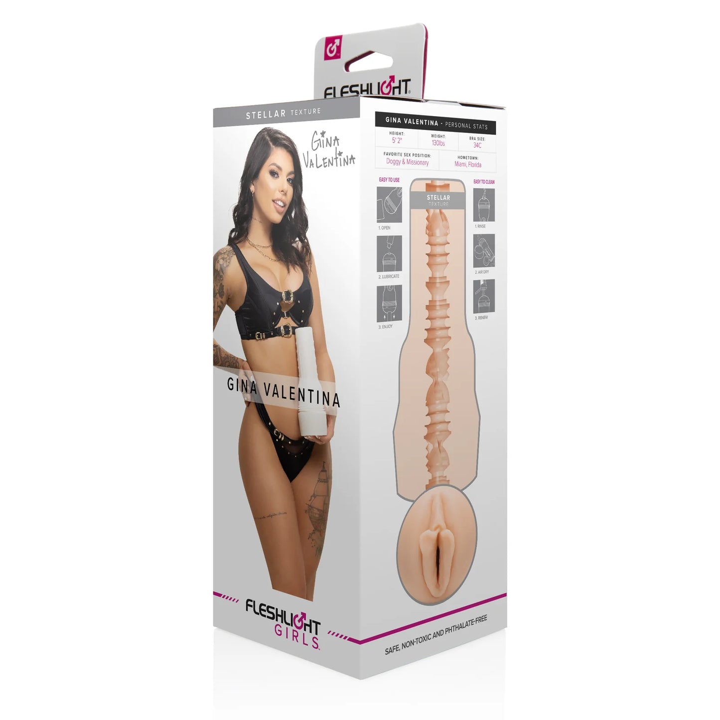 Fleshlight Girls Gina Valentina Stellar Vagina Masturbator