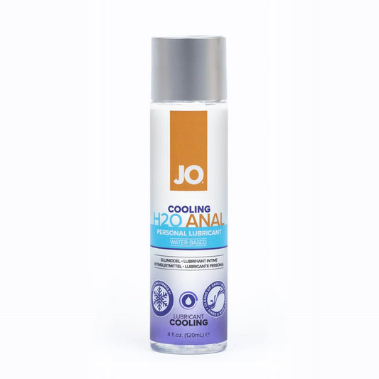 JO H2O Anal Cooling Water Based Lubricant 4oz/120ml