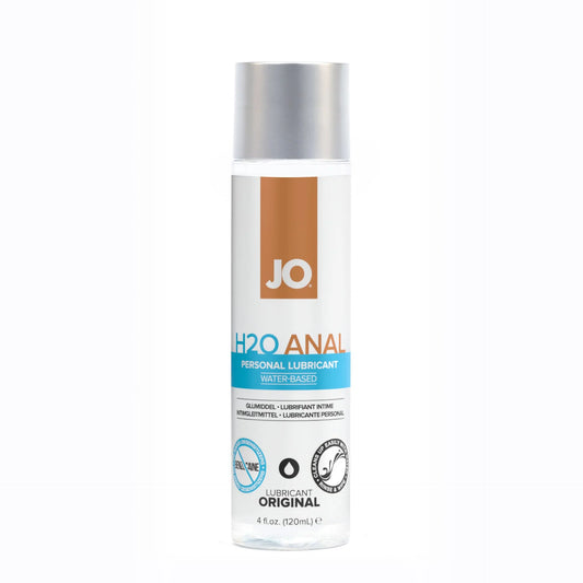 JO H2O Anal Water Based Lubricant 4oz/120ml