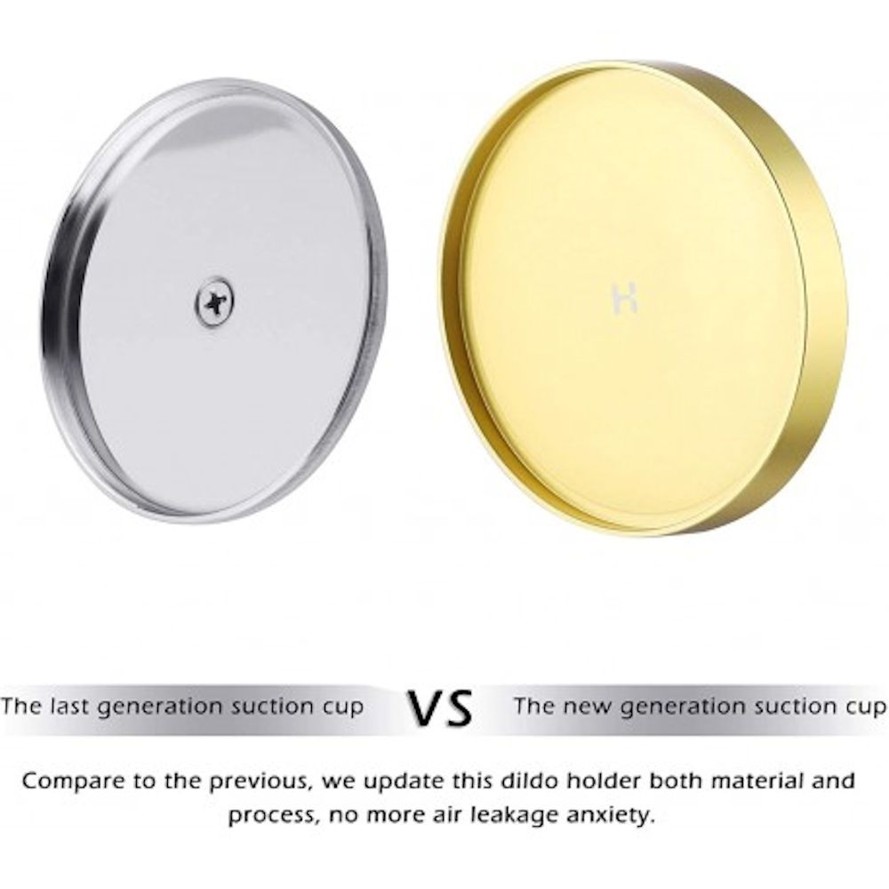HiSmith - 4.5" Gold Suction Cup Adaptor (KlicLok)