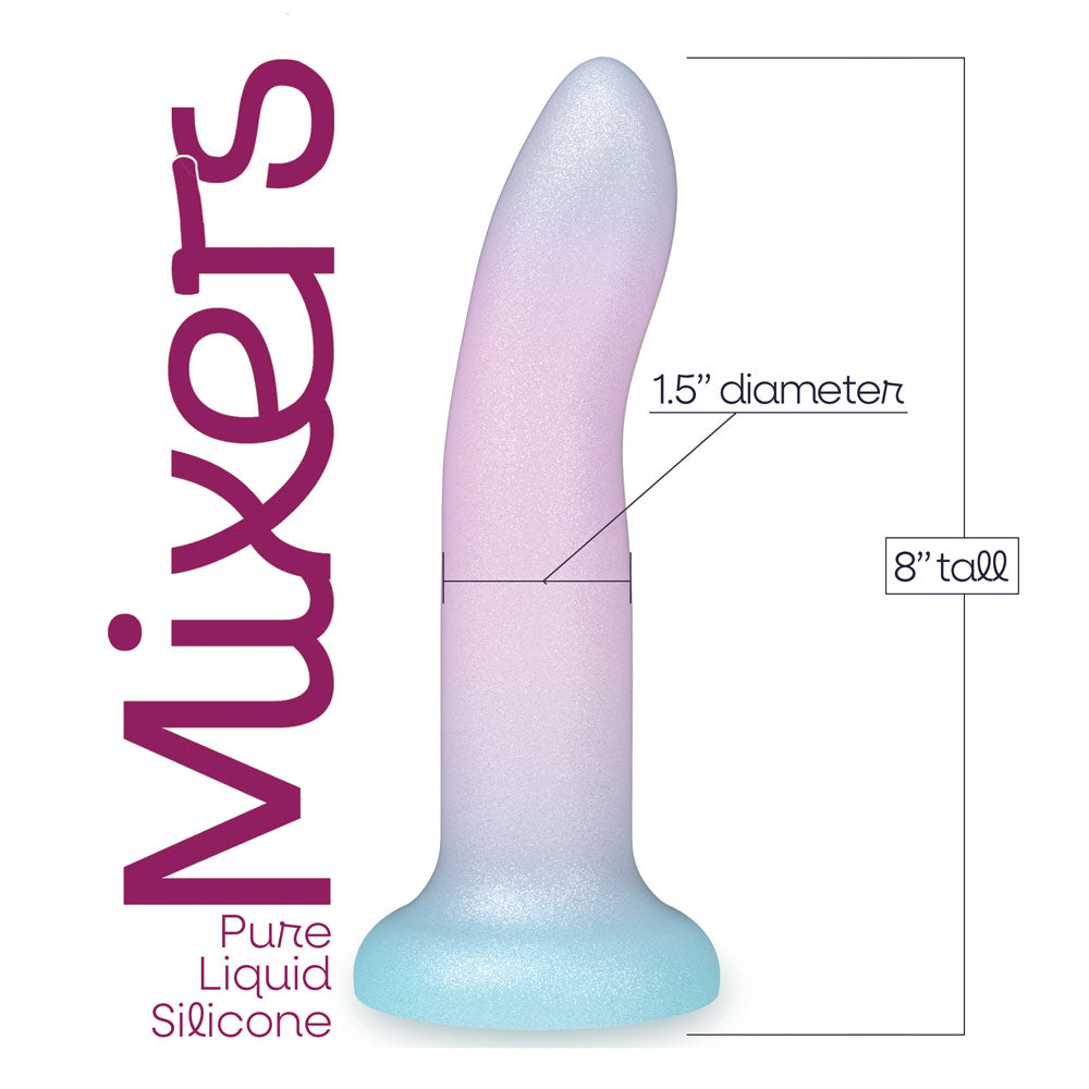 Icon Brands | Mixers Blueberry Crush - Blue/Pink 20.3cm Dildo