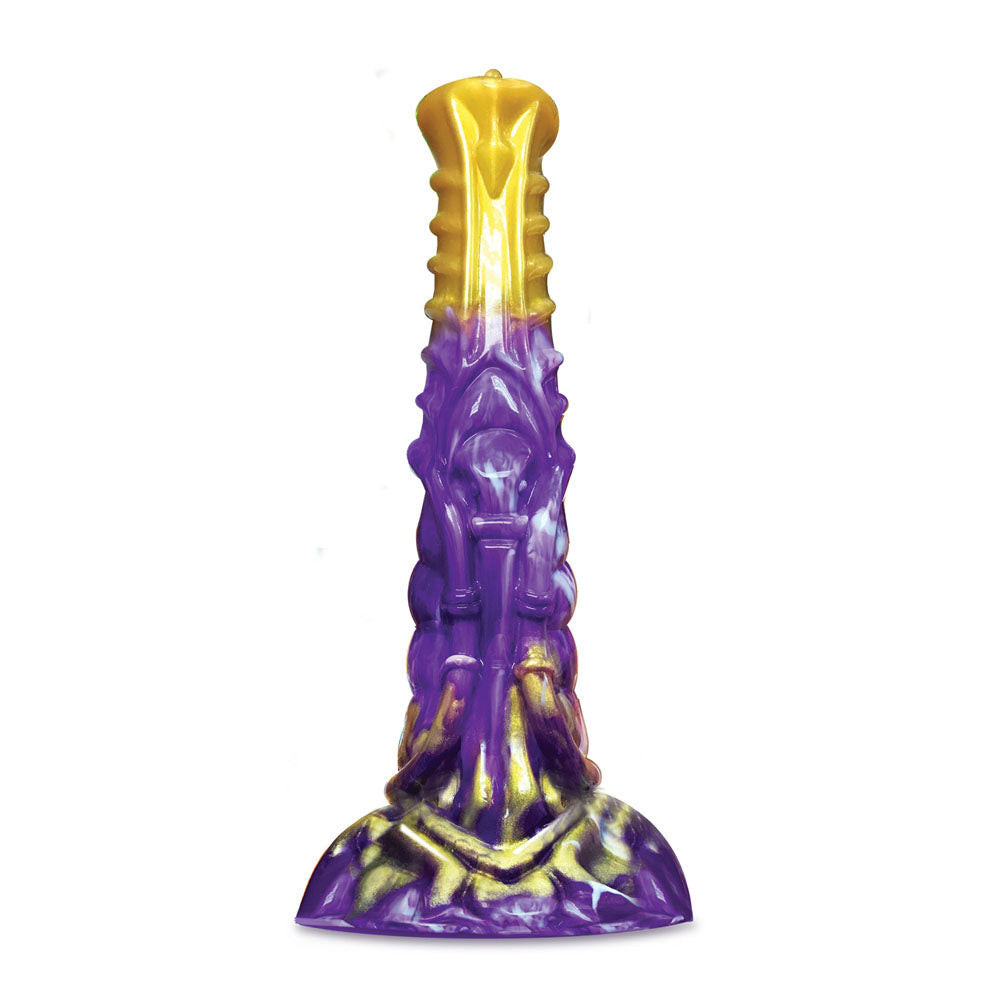 Icon Brands | Alien Nation - Obelisk Purple/Gold 22.2cm Fantasy Dong
