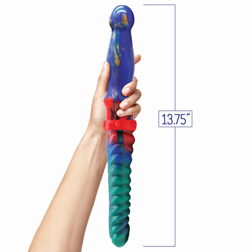 Icon Brands | Alien Nation - Double Demon - Coloured 35cm Fantasy Double Dildo