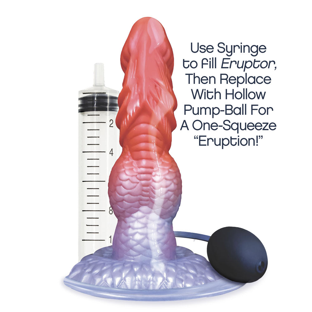 Icon Brands | Alien Nation - Eruptor - Coloured 22.9cm Squirting Fantasy Dildo