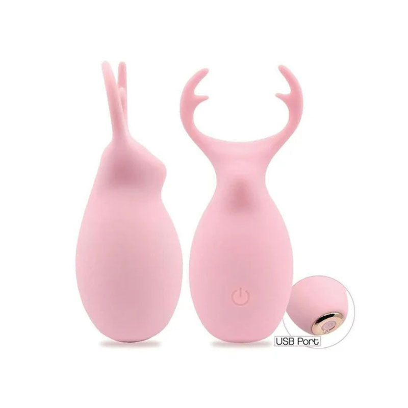 Icon Brands | Buzzy Buddy, Honey Bunny - Pink Clitoral Stimulator
