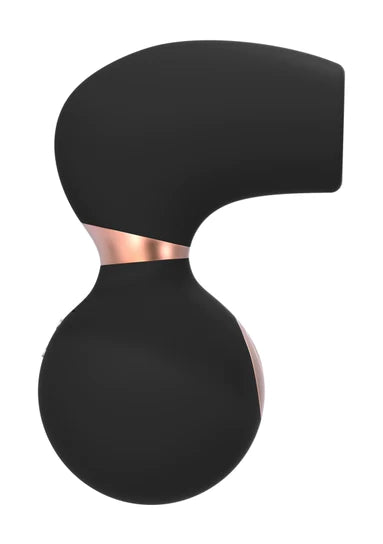 Shots Toys | Invincible Clitoral Stimulation Air Pulsation Vibrator Black