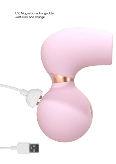 Shots Toys | Invincible Clitoral Stimulation Air Pulsation Vibrator Pink