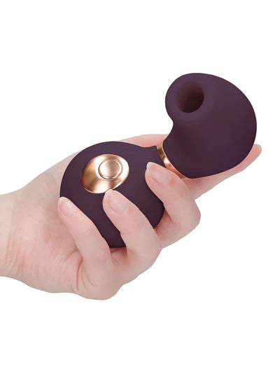 Shots Toys | Invincible Clitoral Stimulation Air Pulsation Vibrator Purple