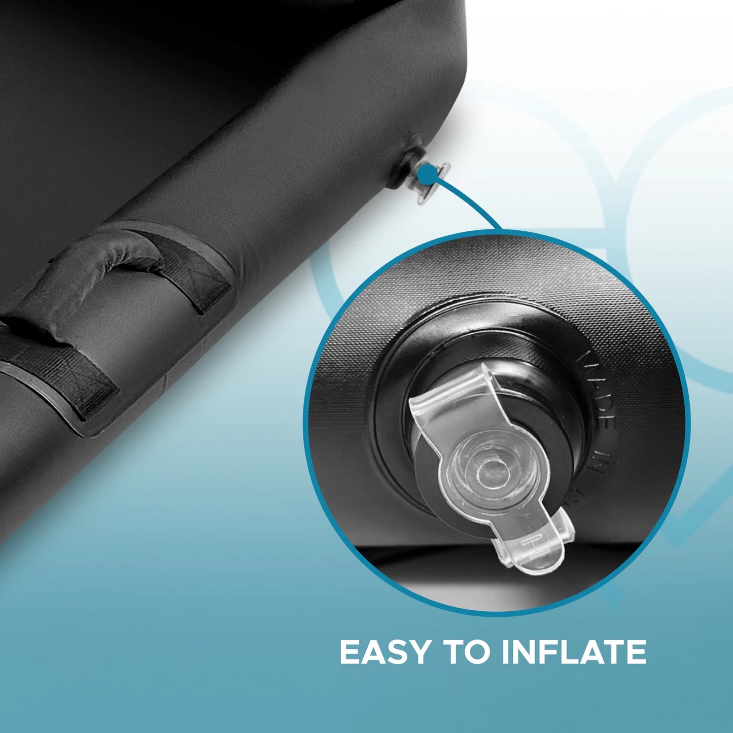 Eroticgel Nuru Inflatable Waterproof Massage Sheet with Handles 210cm x 156cm x 16cm