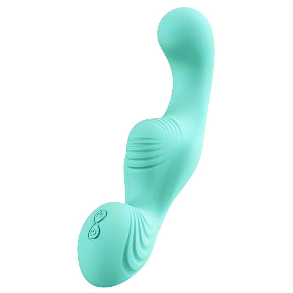 Adam & Eve THE WAVE RIDER - Teal Triple Stimulating Grinder Pad with Remote Control