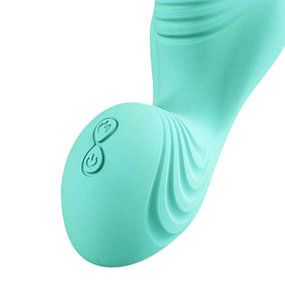 Adam & Eve THE WAVE RIDER - Teal Triple Stimulating Grinder Pad with Remote Control
