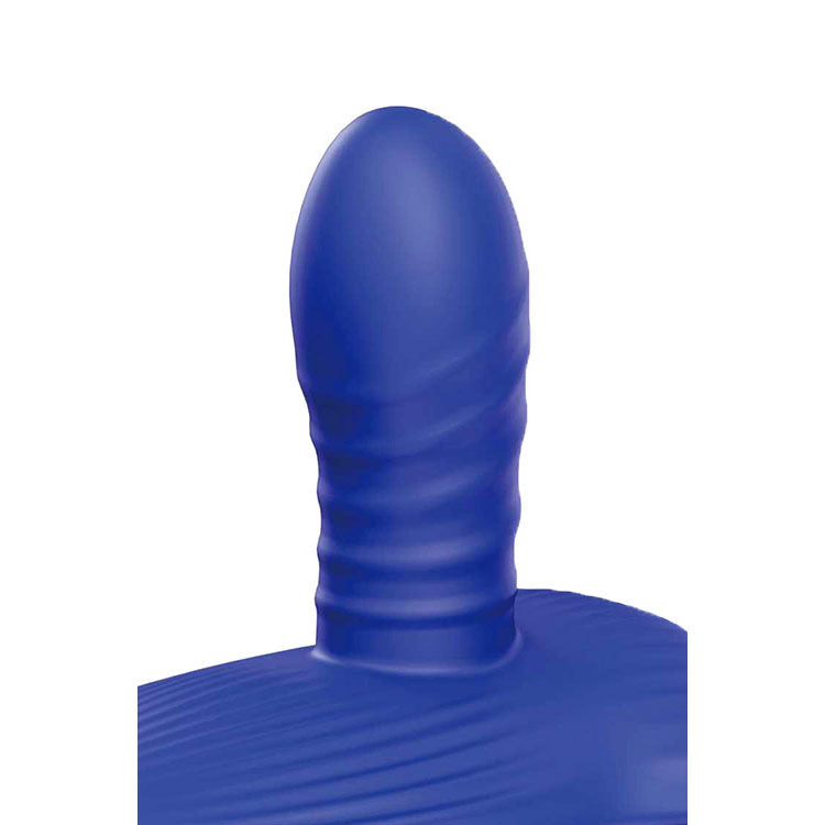 Adam & Eve THE MIDNGHT RIDER - Blue Thrusting Vibrating Grinder with Remote Control