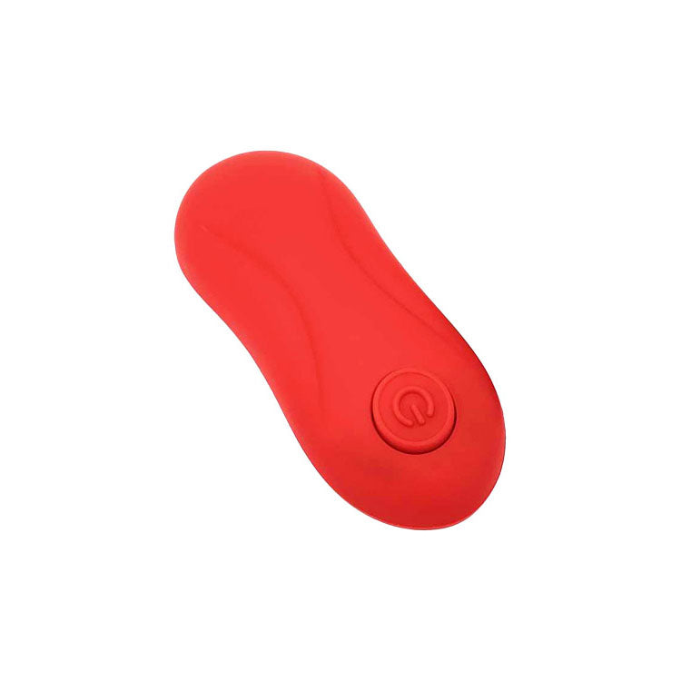 Adam & Eve VIBRATING ROSE DOUBLE ENHANCER - Red Cock & Balls Ring with Remote