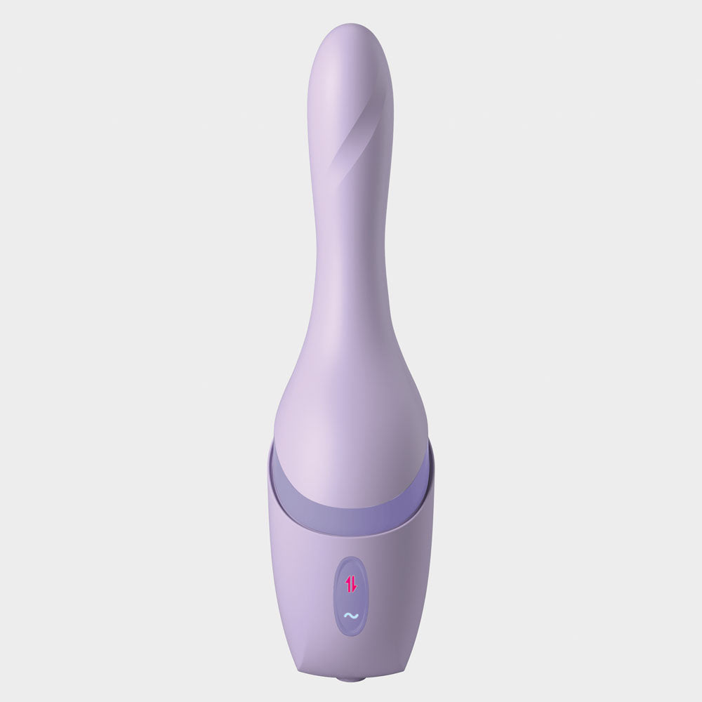 JimmyJane Hello Bang - Purple 27cm Warming & Thrusting Vibrator