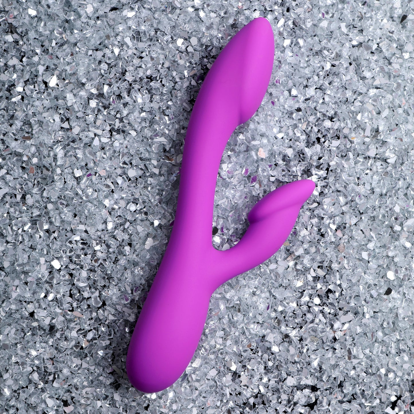 ELIXIR Play Amethyst Bendable Rabbit Vibrator