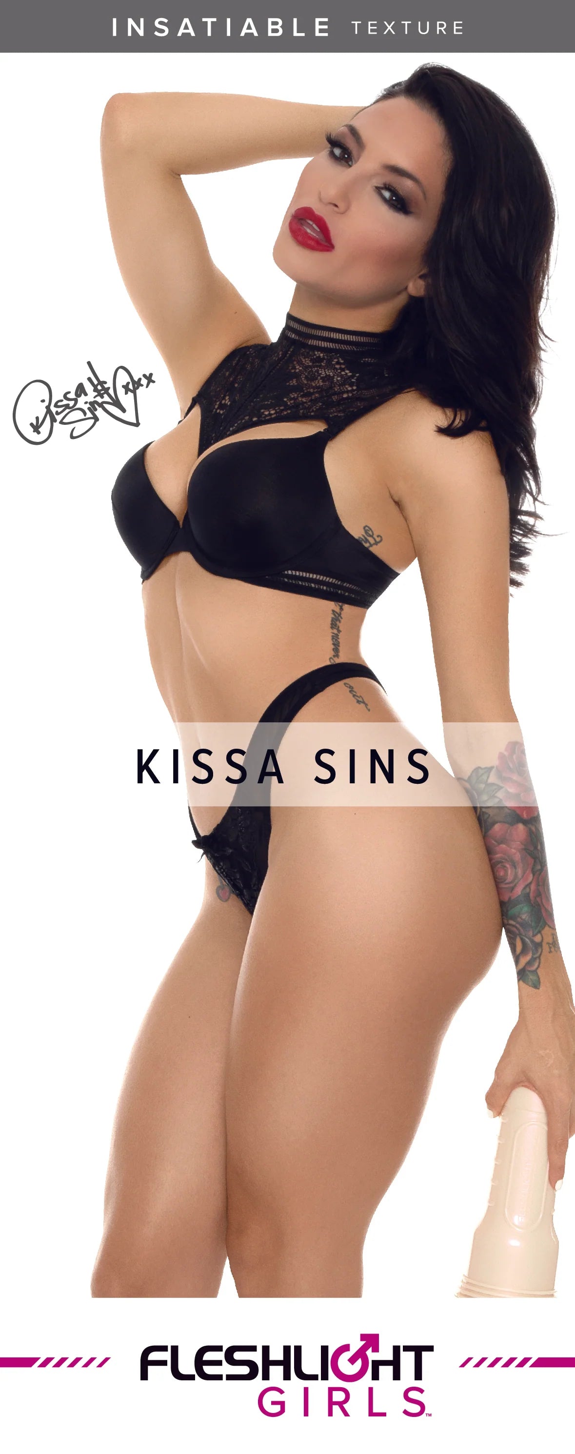 Fleshlight Girls Kissa Sins Insatiable Vagina Masturbator