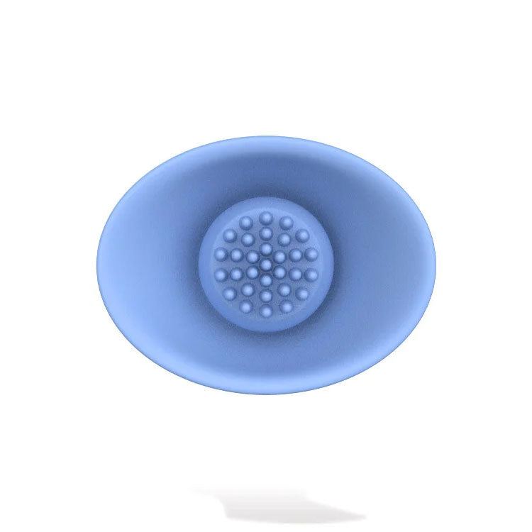 Adam & Eve EVES PLEASURE DOME Spinning & Vibrating Stimulator - Blue