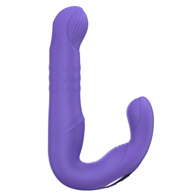 Adam & Eve Adam & Eve P-SPOT MILKER Curling & Pulsating Prostate Massager w Remote