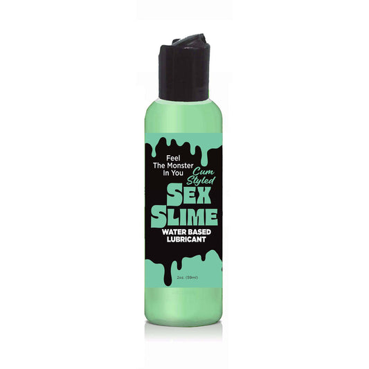 Little Genie | Sex Slime - Cum Style Creature Water Based Lubricant Green 60ml