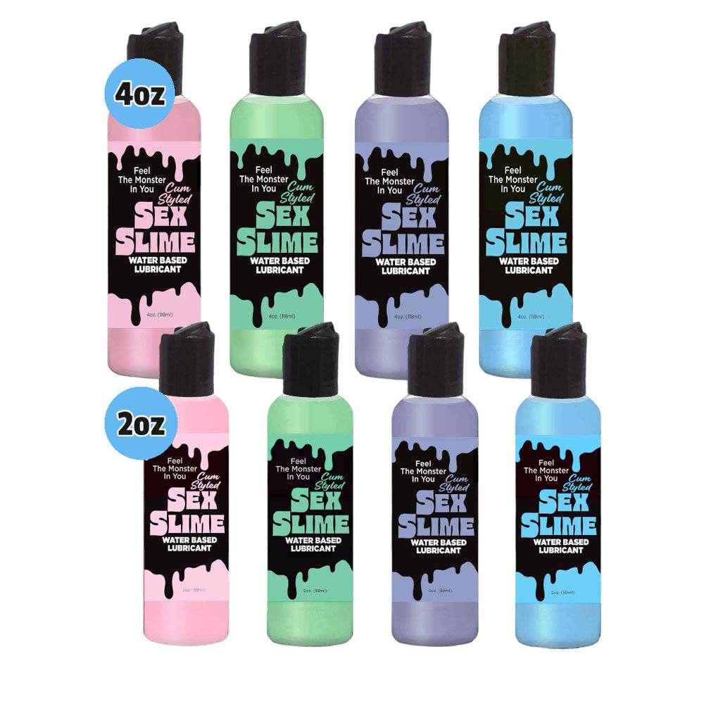 Little Genie | Sex Slime - Cum Style Creature Water Based Lubricant Green 60ml