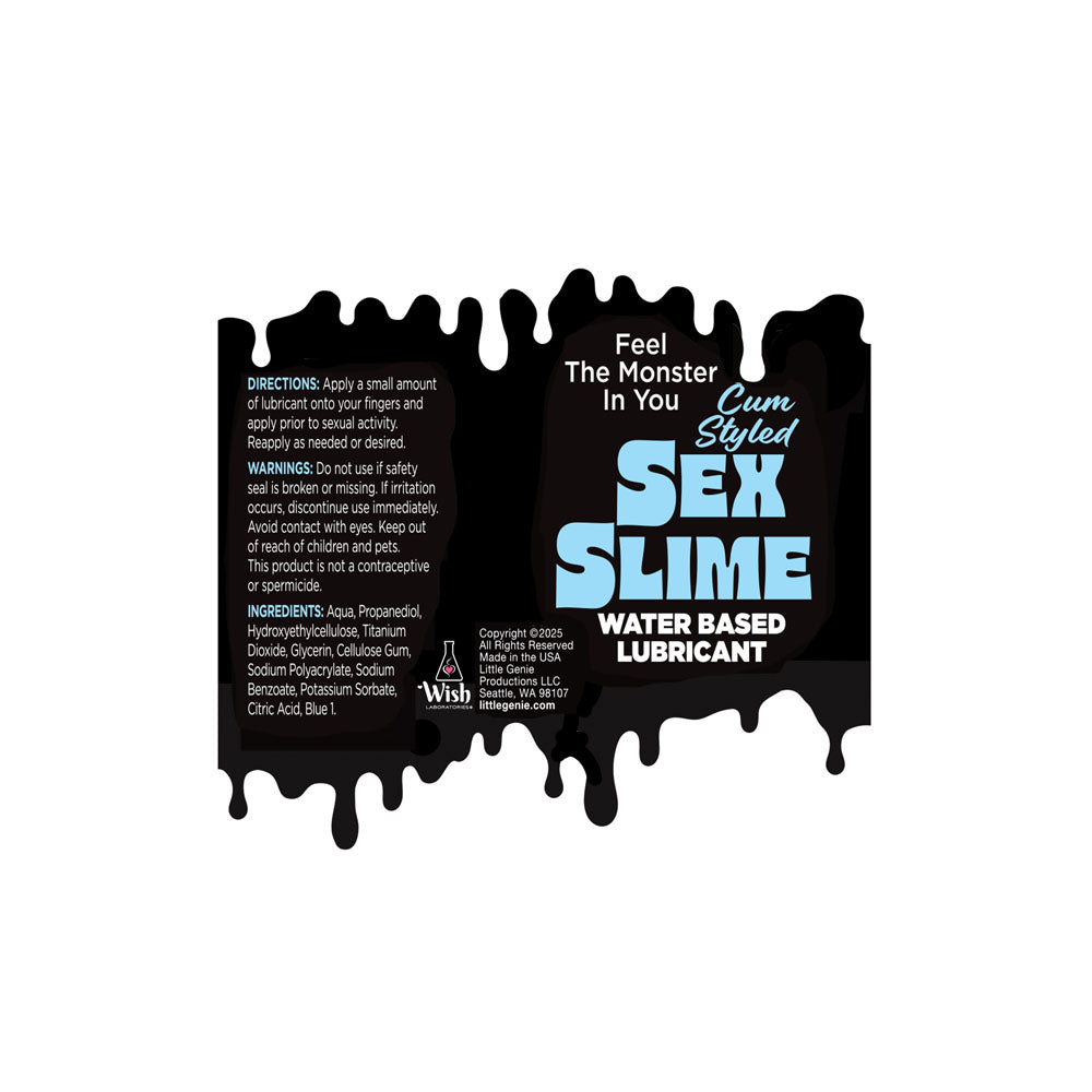 Little Genie | Little Genie | Sex Slime - Cum Style Creature Water Based Lubricant Blue 120ml