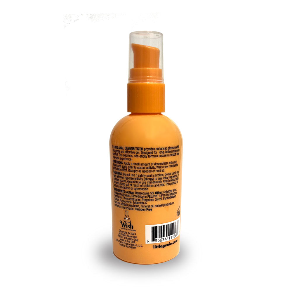 Little Genie | B-LUVD Anal Desensitising Water Based Lubricant 118ml