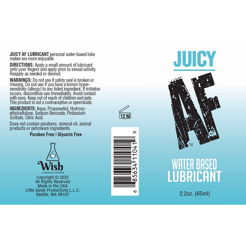 Little Genie | Juicy AF Water Based Lubricant 59ml