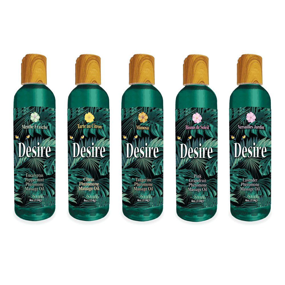 Little Genie | Desire Pheromone Pink Grapefruit Massage Oil 118ml