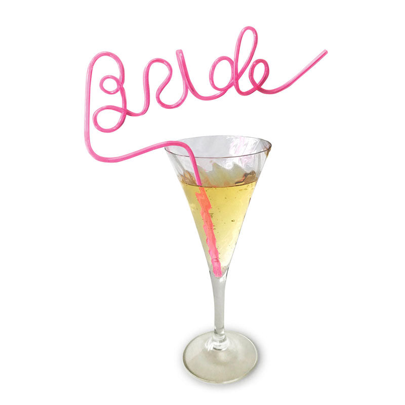 Little Genie | Glitterati - Bride Straw